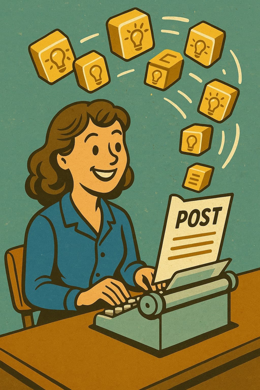 Creative expression illustration